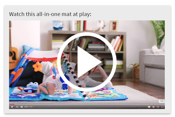 Watch this all-in-one mat at play