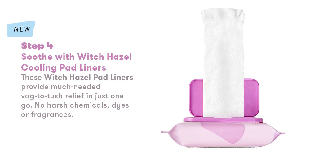 FridaMom Witch Hazel Perineal Cooling Pad Liners